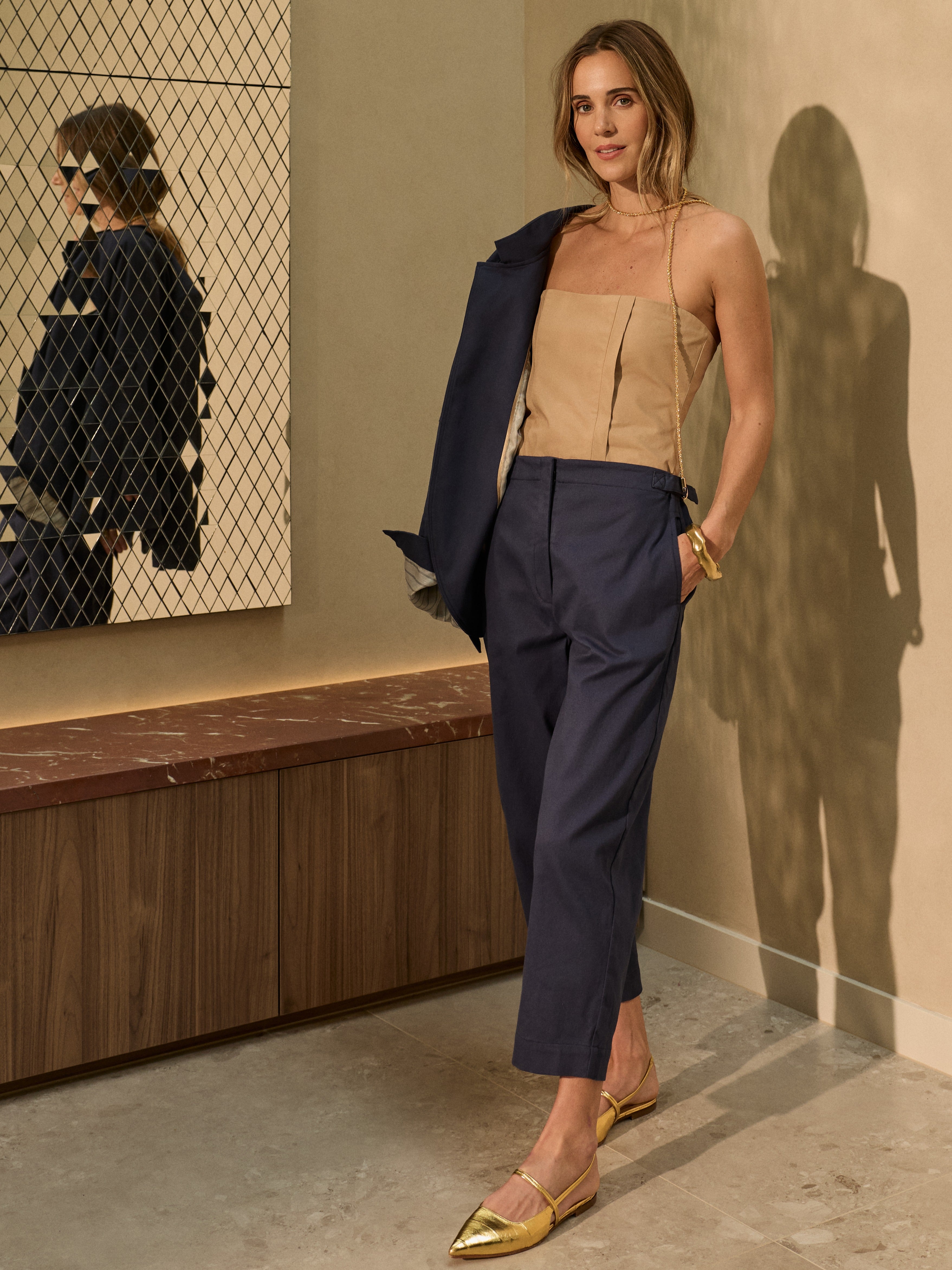 Buckle Pant Indigo
