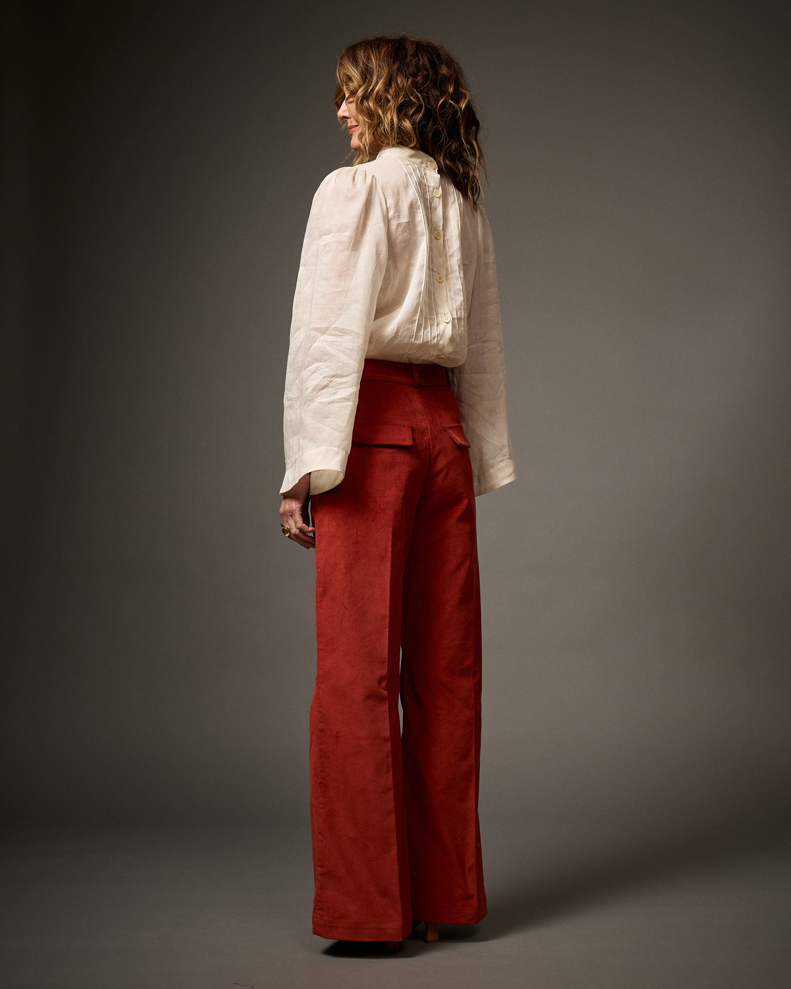 PRE SALE - The Halcyon Shirt Porcelain - Reversible