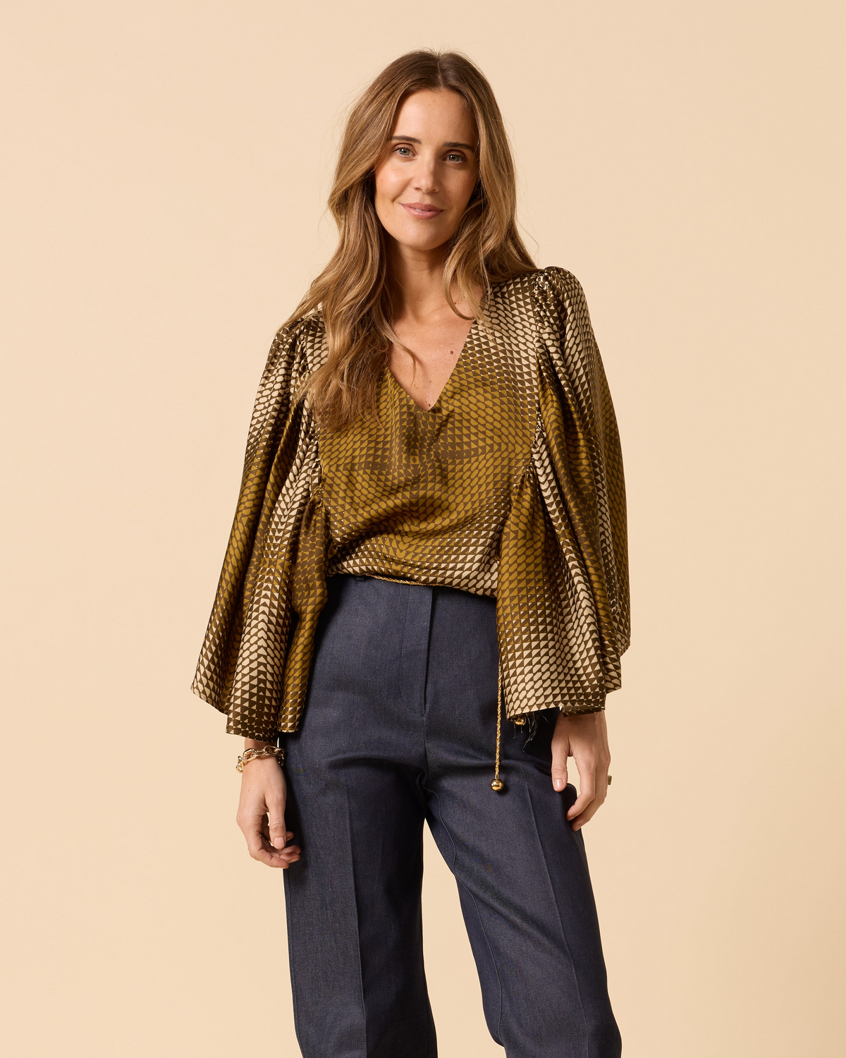 Mirage Top Stardust Print