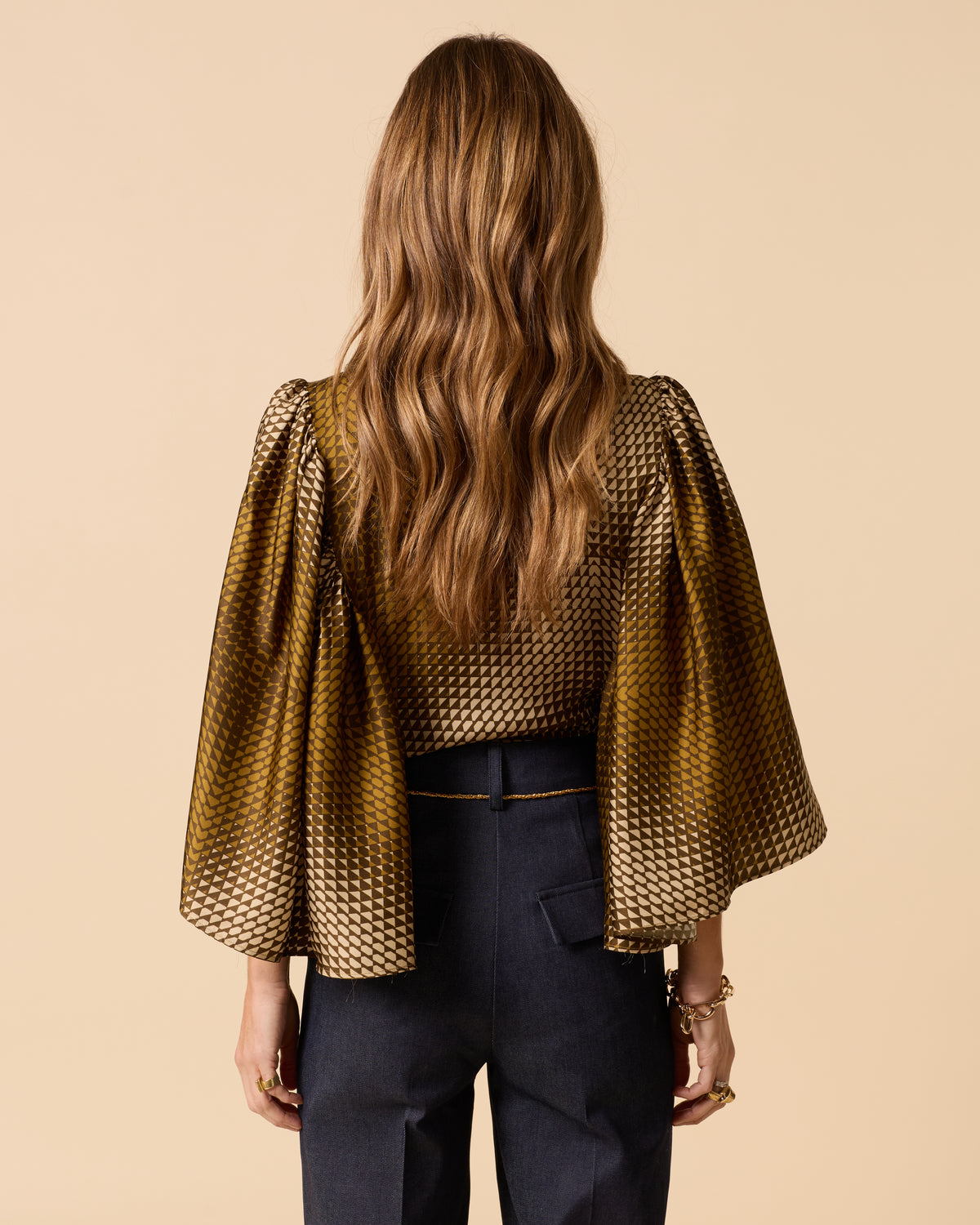 Mirage Top Stardust Print
