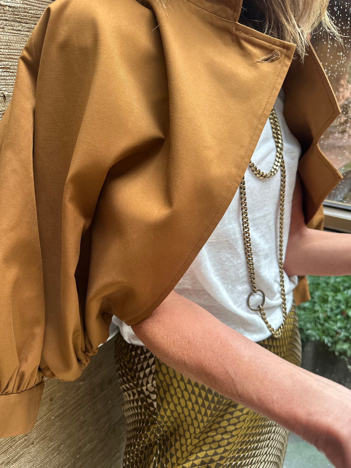 The Oxford Jacket Dark Terracotta