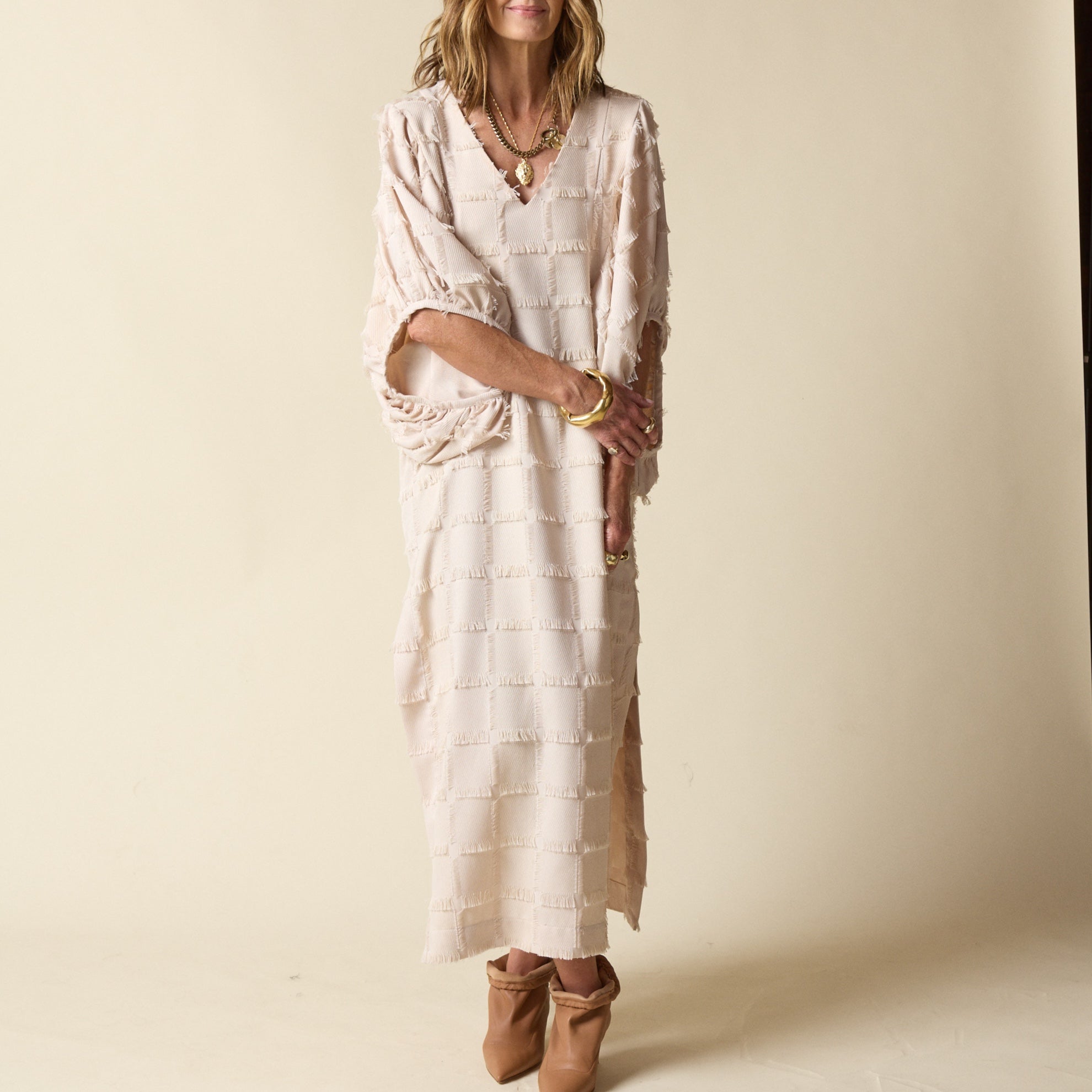 Fringe Full Circle Dress