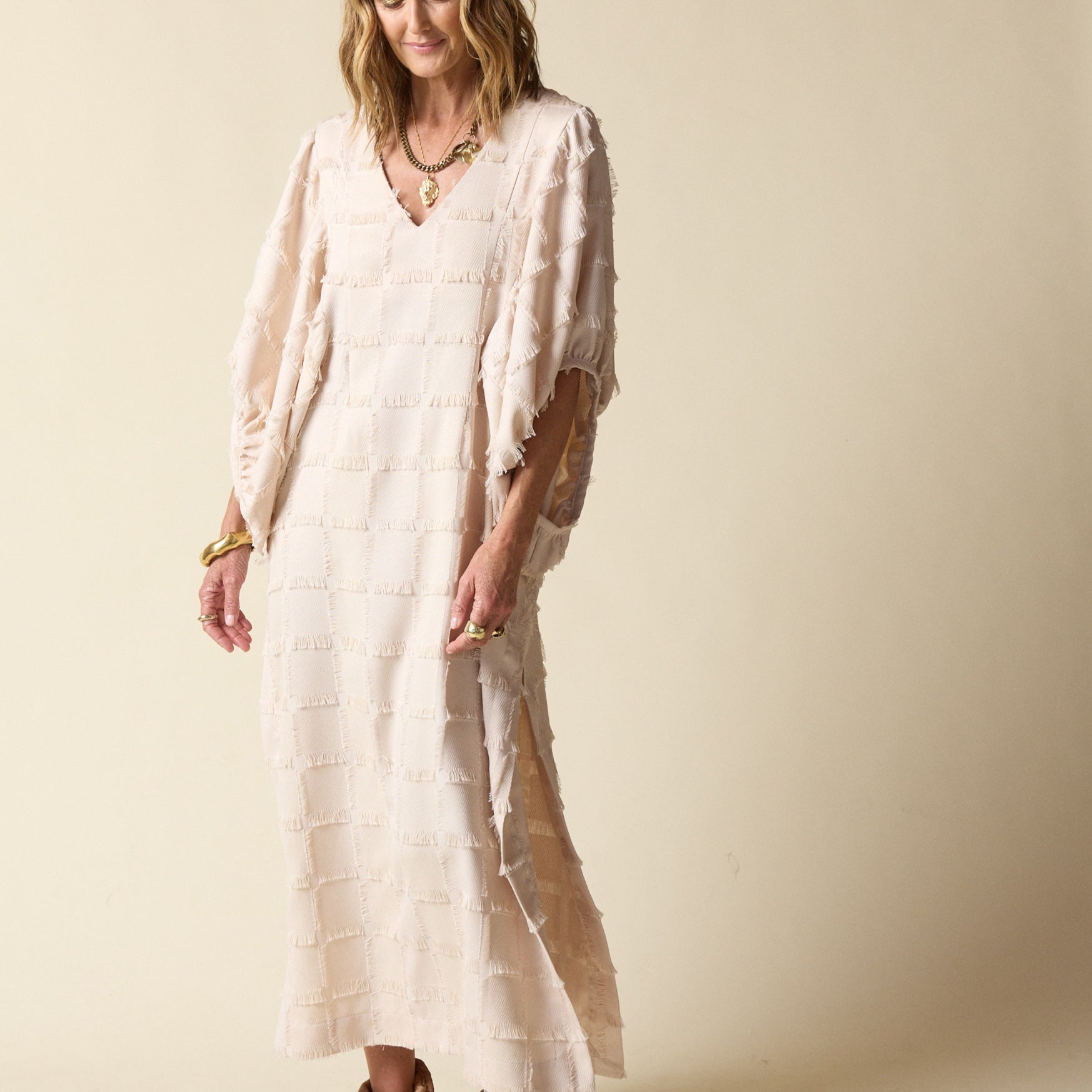 Fringe Full Circle Dress