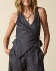 Wrap Vest Black