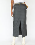 3 Degrees Skirt Grey Check