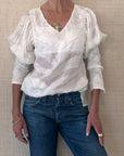 Long Cuff Shirt White