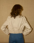 Linen Bomber Cream