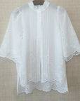 Blossom Top Milk Cotton Lace