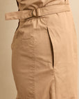 Strapless Jumpsuit Fawn