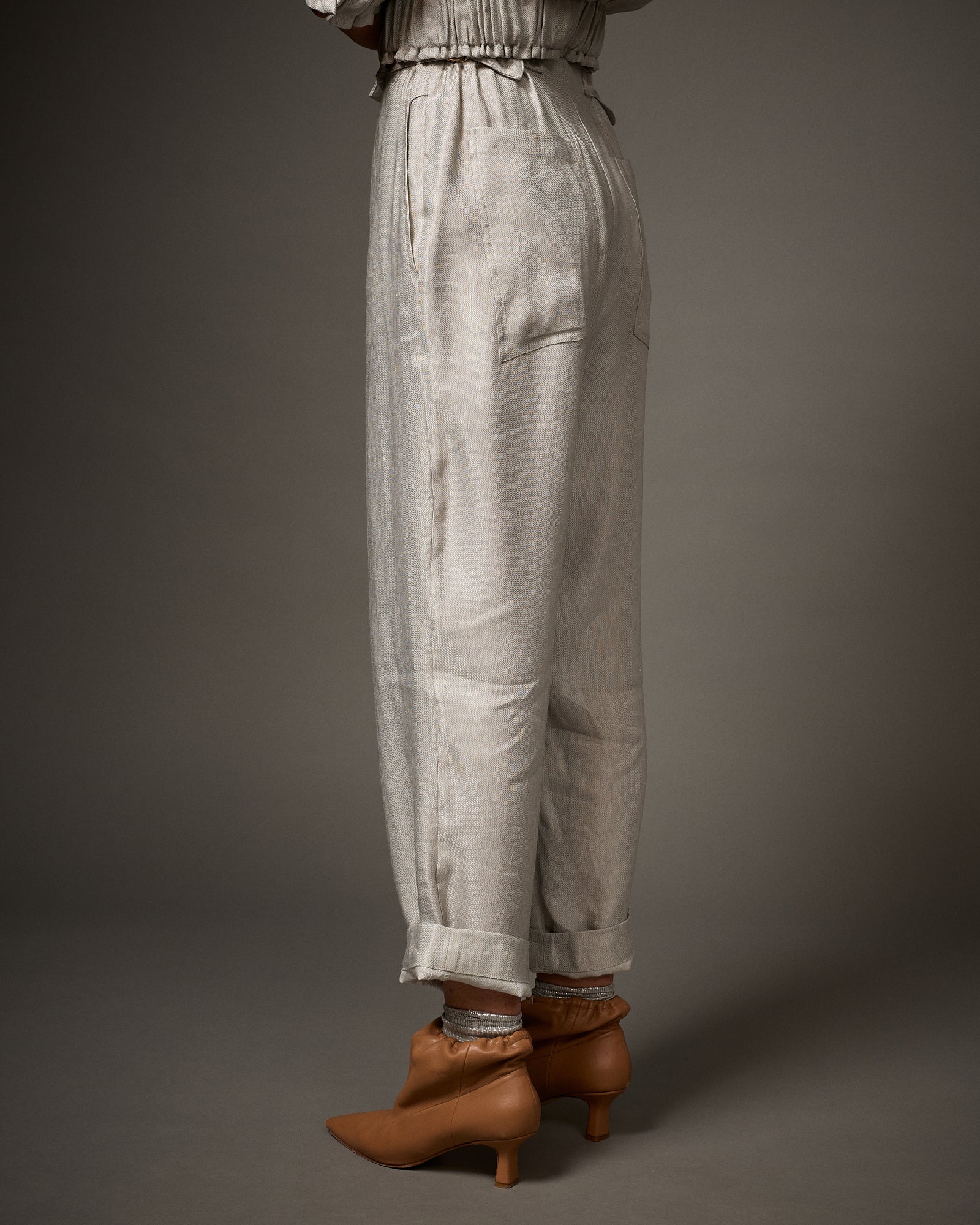 The Belmont Pant Platinum