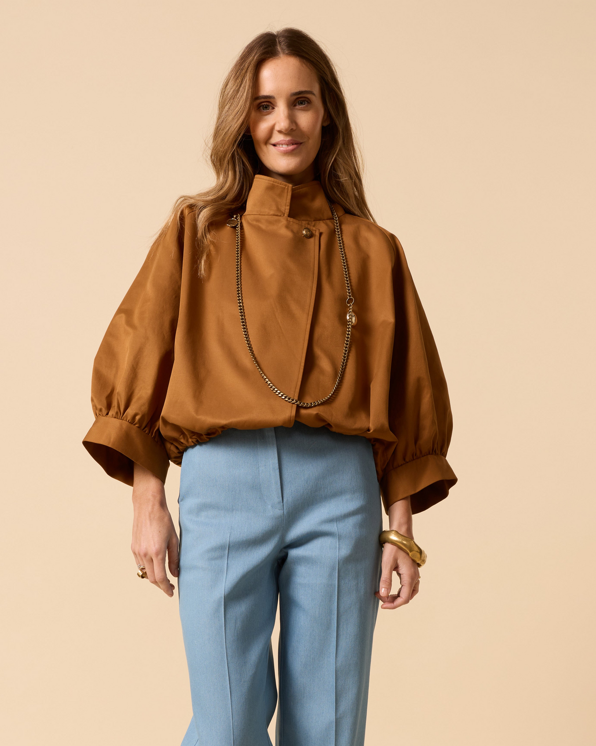 The Oxford Jacket Dark Terracotta
