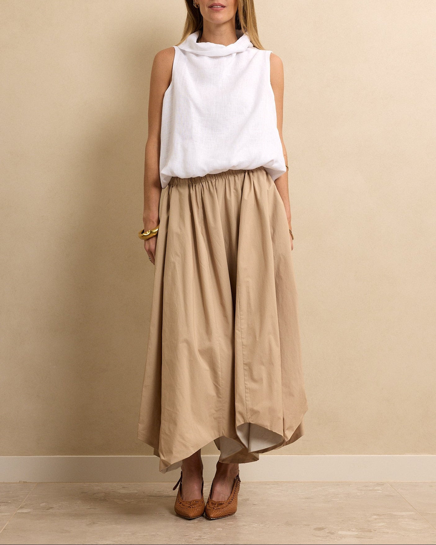 Petal Top White