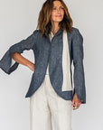 3 Degrees Jacket Denim Linen