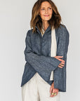 3 Degrees Jacket Denim Linen