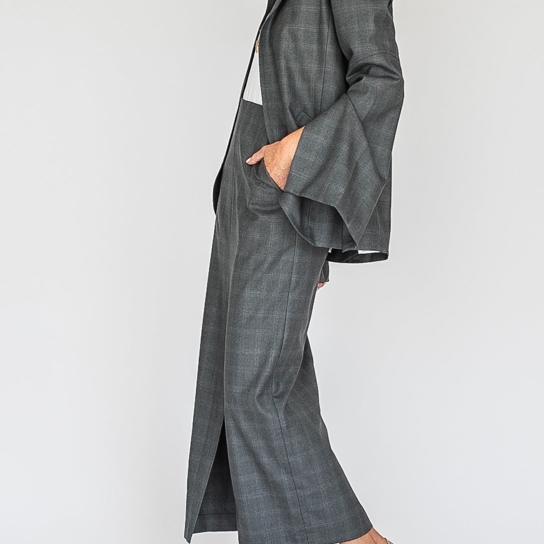 3 Degrees Skirt Grey Check