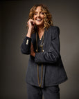 The Harrington Jacket Midnight Ink
