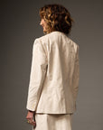The Harrington Jacket Soft Ecru