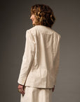 The Harrington Jacket Soft Ecru