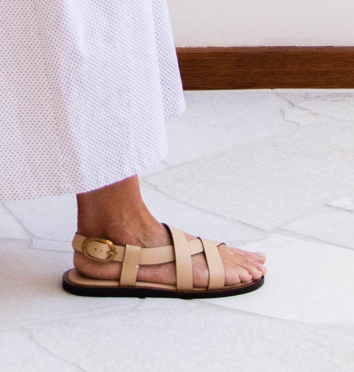 FLATIRON Leather Sandal